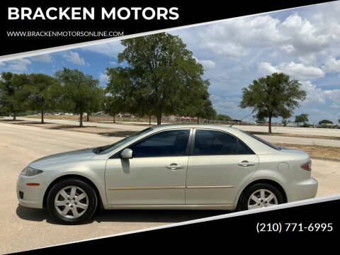 2006 Mazda MAZDA6 for sale at BRACKEN MOTORS in San Antonio TX