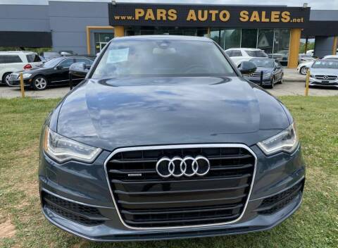 2015 Audi A6 for sale at Pars Auto Sales Inc in Stone Mountain GA