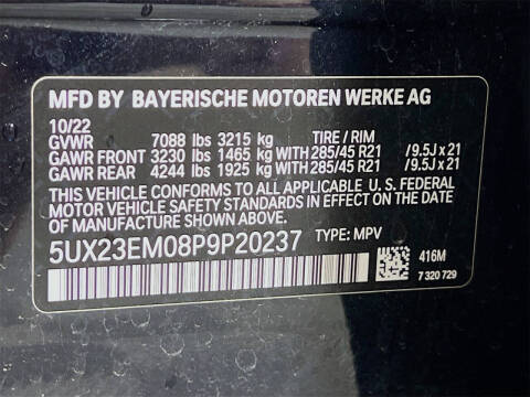 2023 BMW X7 xDrive40i