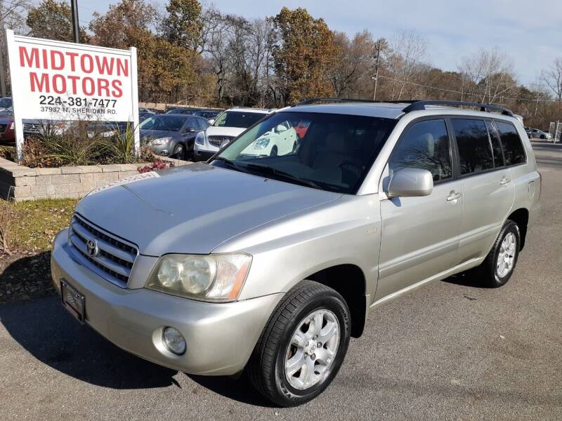 2003 Toyota Highlander for sale at Midtown Motors in Beach Park IL