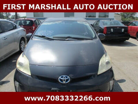2012 Toyota Prius for sale at First Marshall Auto Auction in Harvey IL