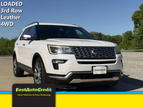 2018 Ford Explorer Platinum
