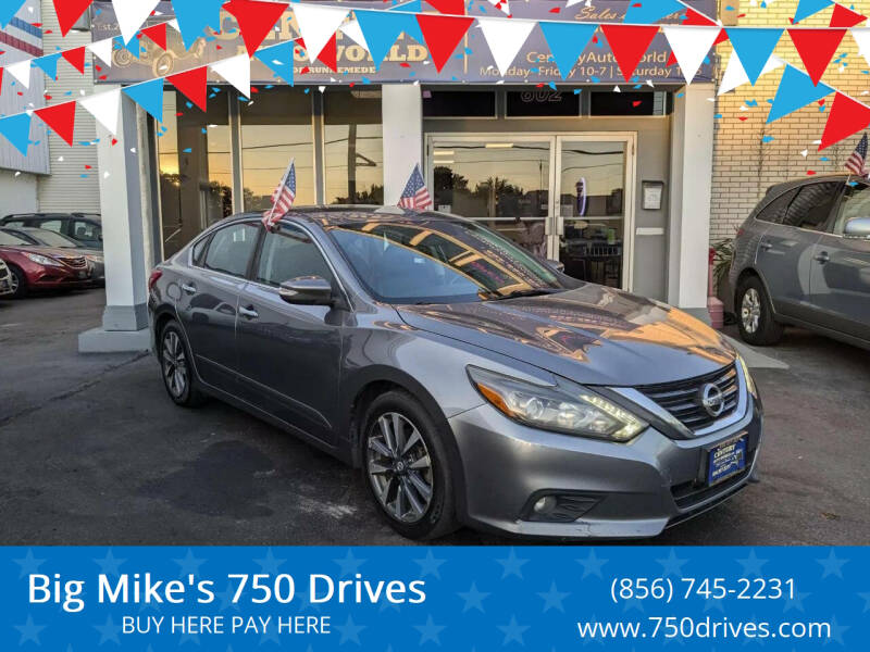 2016 Nissan Altima for sale at Big Mike's 750 Drives in Runnemede NJ