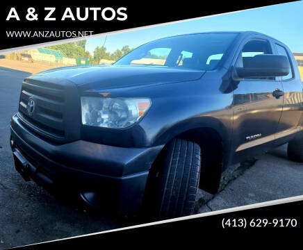 2013 Toyota Tundra for sale at A & Z AUTOS in Westfield MA