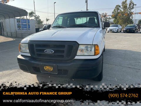 2004 Ford Ranger for sale at CALIFORNIA AUTO FINANCE GROUP in Fontana CA