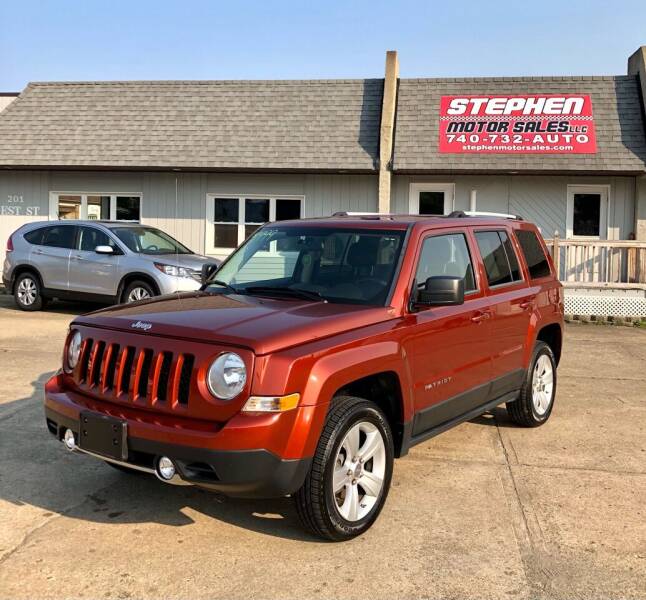 2012 Jeep Patriot for sale at Stephen Motor Sales LLC in Caldwell OH