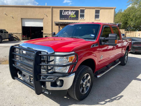 2012 Ford F-250 Super Duty for sale at LUCKOR AUTO in San Antonio TX