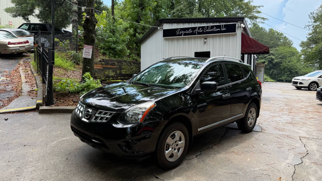 Black 2014 Nissan Rogue Select S S 4dr Crossover 2
