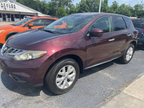 2013 Nissan Murano for sale at Azalea Motors in North Charleston SC