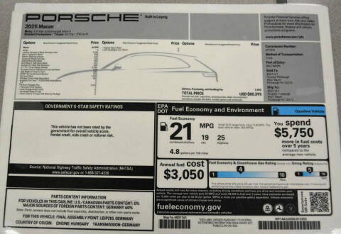 2025 Porsche Macan