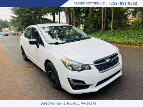 2015 Subaru Impreza 2.0i