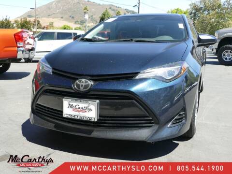 2017 Toyota Corolla for sale at McCarthy Wholesale in San Luis Obispo CA