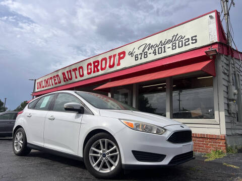 2017 Ford Focus for sale at Unlimited Auto Group of Marietta in Marietta GA