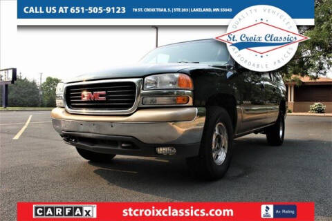 2001 GMC Yukon XL for sale at St. Croix Classics in Lakeland MN
