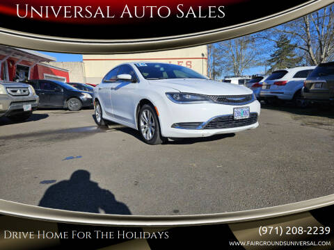 2015 Chrysler 200 for sale at Universal Auto Sales in Salem OR