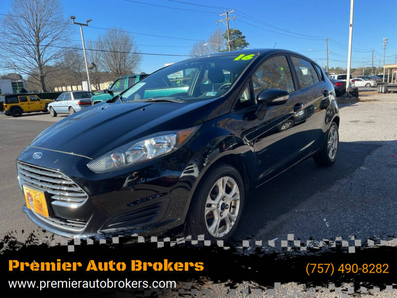 2016 Ford Fiesta for sale at Premier Auto Brokers in Virginia Beach VA