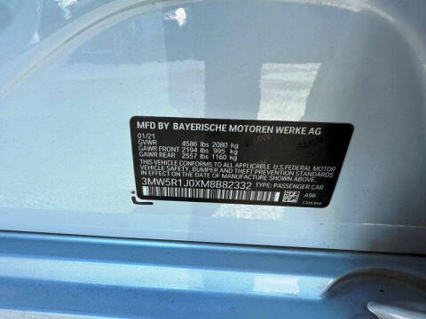 2021 BMW 3 Series 330i