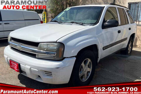 2004 Chevrolet TrailBlazer for sale at PARAMOUNT AUTO CENTER in Downey CA