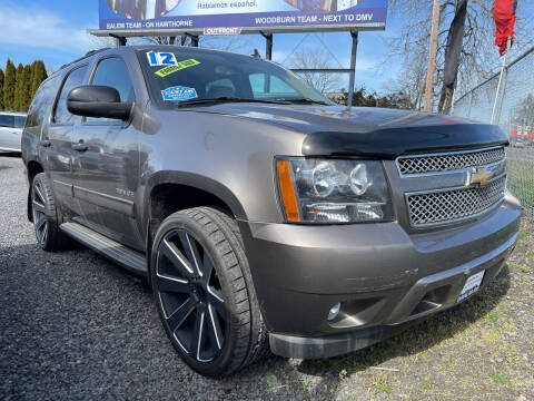 2012 Chevrolet Tahoe for sale at Universal Auto Sales in Salem OR