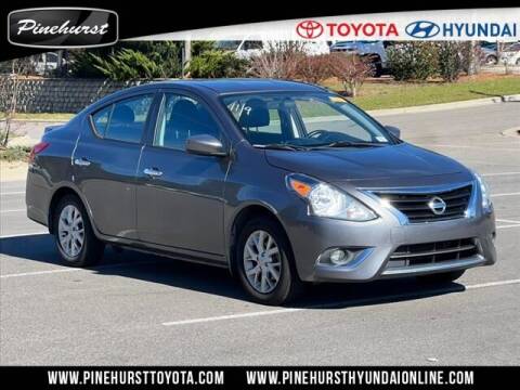 2017 Nissan Versa for sale at PHIL SMITH AUTOMOTIVE GROUP - Pinehurst Toyota Hyundai in Southern Pines NC