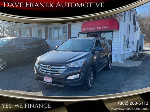 2015 Hyundai Santa Fe Sport for sale at Dave Franek Automotive in Wantage NJ