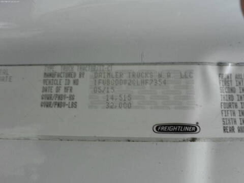 2016 Freightliner Cascadia