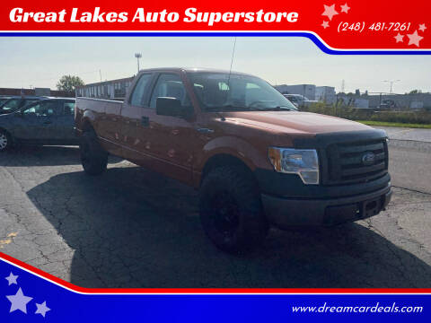 2010 Ford F-150 for sale at Great Lakes Auto Superstore in Waterford Township MI
