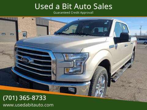 2017 Ford F-150 for sale at Used a Bit Auto Sales in Fargo ND
