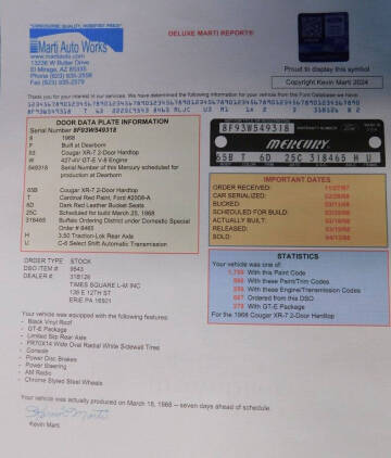 1968 Mercury Cougar
