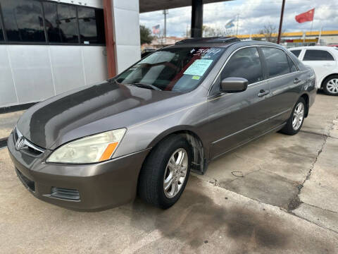 2006 Honda Accord for sale at Buy-Fast Autos in Houston TX