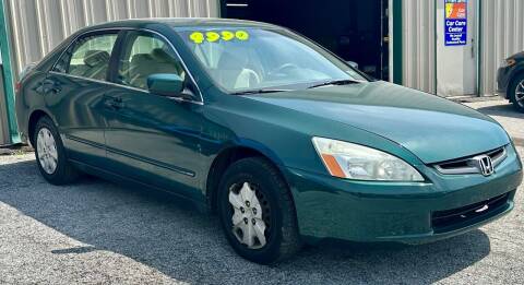2003 Honda Accord for sale at Miller's Autos Sales and Service Inc. in Dillsburg PA