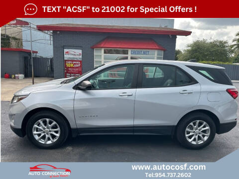 2020 Chevrolet Equinox for sale at Auto Connection of South Florida in Hollywood FL