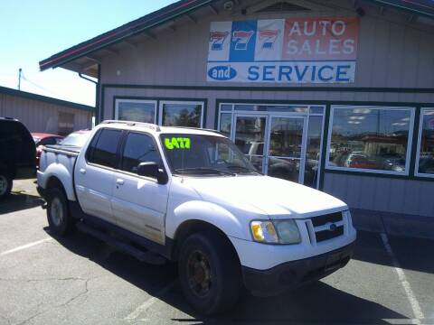 2002 Ford Explorer Sport Trac for sale at 777 Auto Sales and Service in Tacoma WA