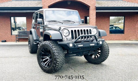 2018 Jeep Wrangler JK Unlimited for sale at Atlanta Auto Brokers in Marietta GA