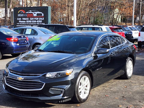 2018 Chevrolet Malibu for sale at United Auto Sales & Service Inc in Leominster MA