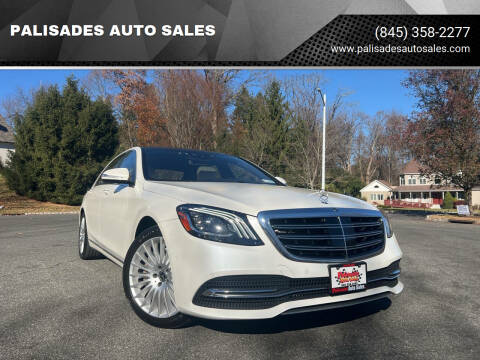 2019 Mercedes-Benz S-Class for sale at PALISADES AUTO SALES in Nyack NY