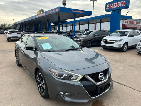 2018 Nissan Maxima for sale at Auto Selection of Houston in Houston TX