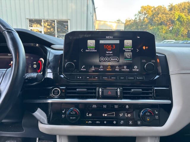 2022 Nissan Pathfinder Platinum