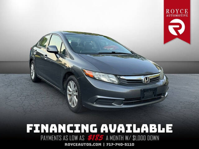 2012 Honda Civic for sale at Royce Automotive LLC in Lancaster, PA