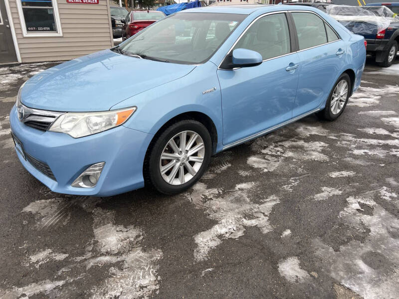 2012 Toyota Camry Hybrid for sale at Auto Source in Johnson City NY