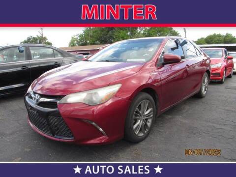 2015 Toyota Camry Hybrid for sale at Minter Auto Sales in South Houston TX