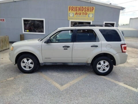 2008 Ford Escape for sale at Friendship Auto Sales in Broken Arrow OK