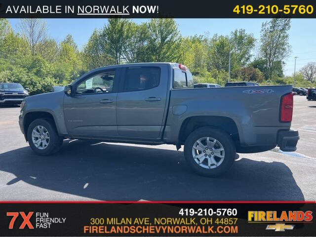 Used 2021 Chevrolet Colorado LT with VIN 1GCGTCEN3M1105143 for sale in Norwalk, OH