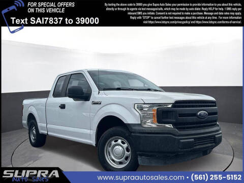 2018 Ford F-150 for sale at SUPRA AUTO SALES in Riviera Beach FL