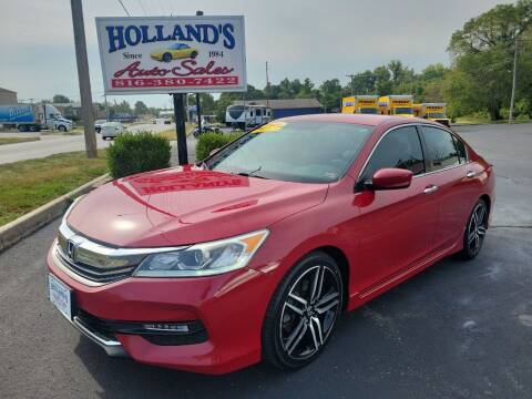 2016 Honda Accord for sale at Holland's Auto Sales in Harrisonville MO