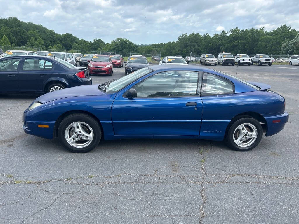 Blue 2004 Pontiac Sunfire Base 2dr Coupe 1