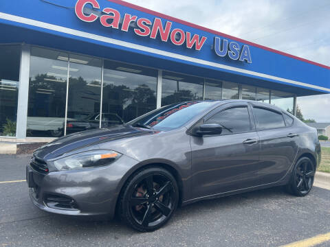 2015 Dodge Dart for sale at CarsNowUsa LLc in Monroe MI