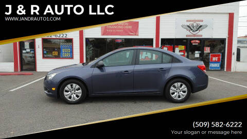 2013 Chevrolet Cruze for sale at J & R AUTO LLC in Kennewick WA