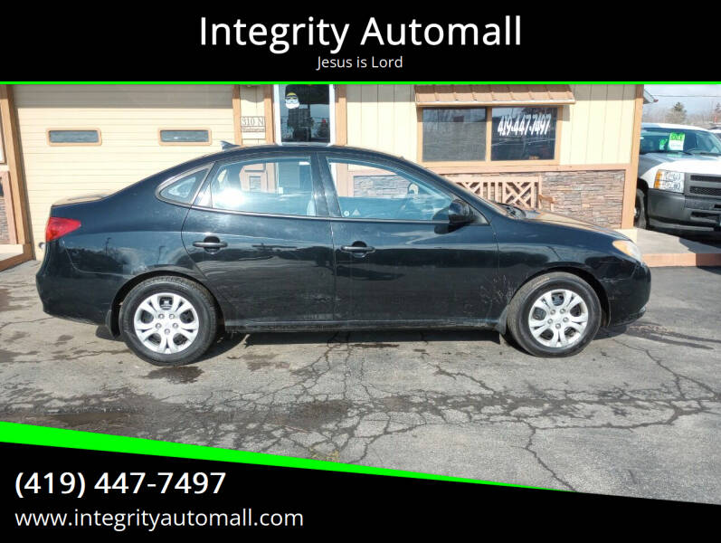 2010 Hyundai Elantra for sale at Integrity Automall in Tiffin OH