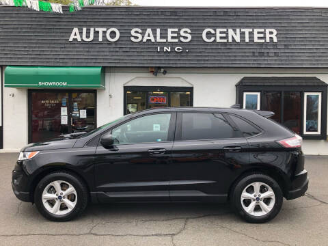 2018 Ford Edge for sale at Auto Sales Center Inc in Holyoke MA